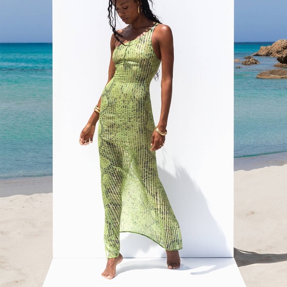 green emerald velvet dress Rat & Boa Navarra Dress main image 1